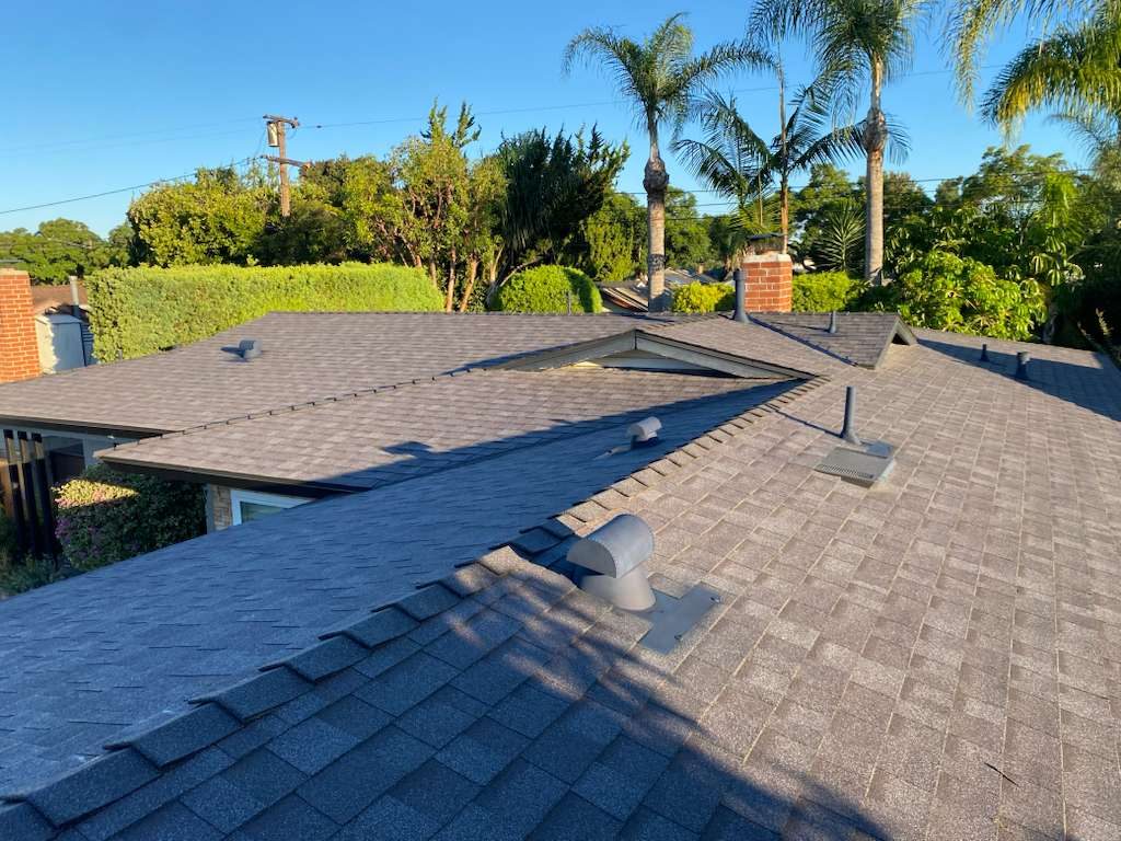 architectural shingle roof on a home in Hermosa Beach, California — a Samuel Roofing Inc. job photo